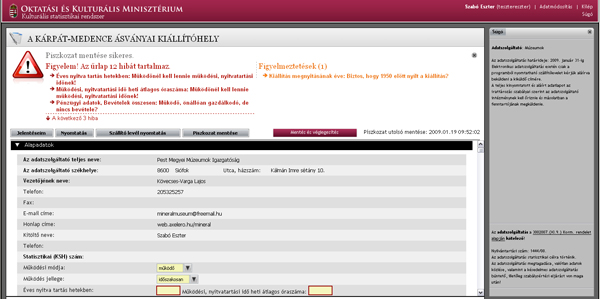 KULTSTAT Hibalista KULTSTAT Hibalista