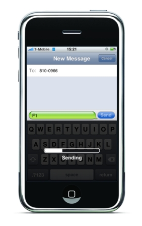 SMS küldés