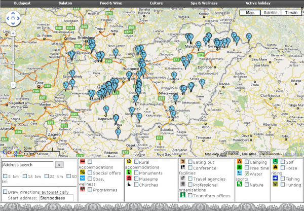 wellness magyarország térkép Webra 3.0 | H for Holiday, H for Hungary wellness magyarország térkép